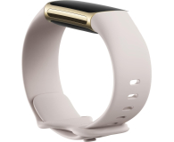 FITBIT by Google Charge 5,Lunar White/Soft Gold Stainless Steel - 678206 - zdjęcie 4